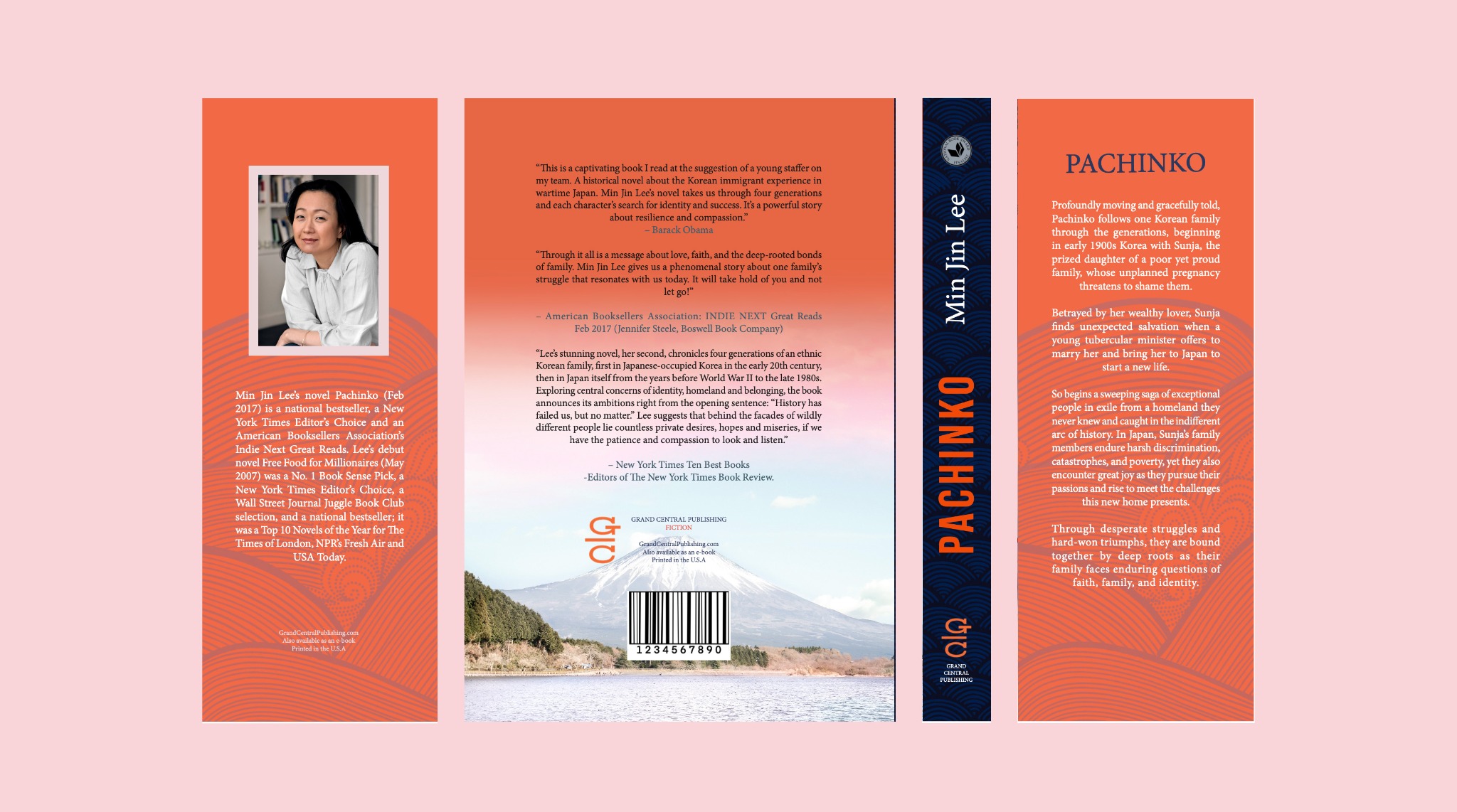 Pachinko full book jacket system